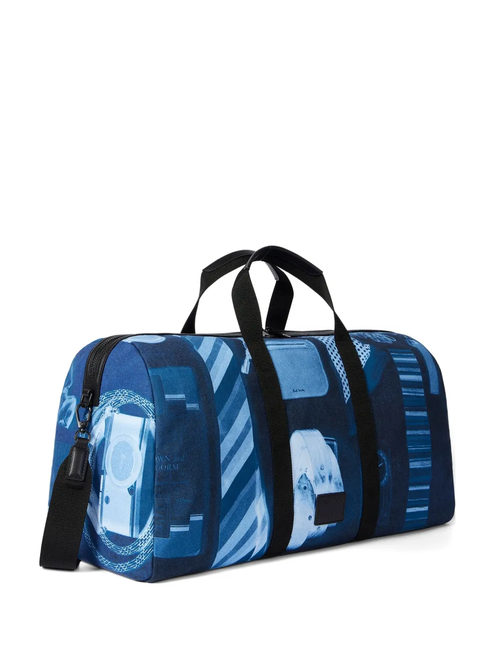 Paul Smith フォトプリント ボストンバッグ | ブルー | Image 1