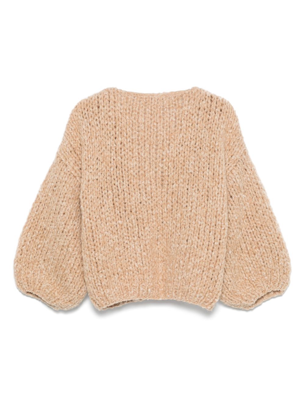 Maiami bouclé cardigan - Beige