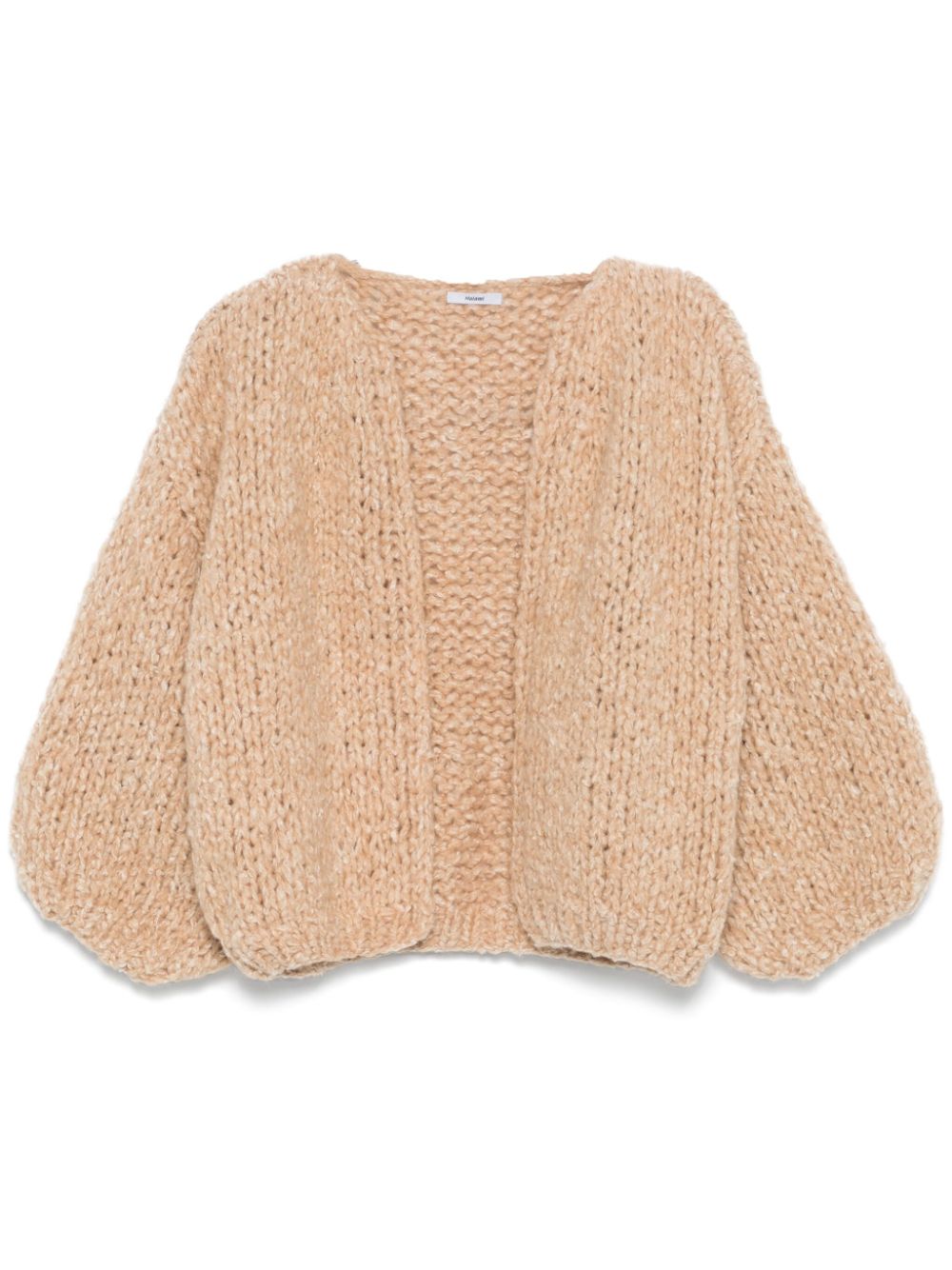 bouclé cardigan