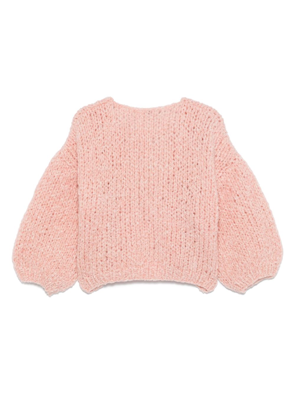 Maiami bouclé cardigan - Roze