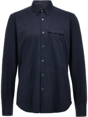 Brunello Cucinelli Camisa Mangas Longas | Azul | FARFETCH BR