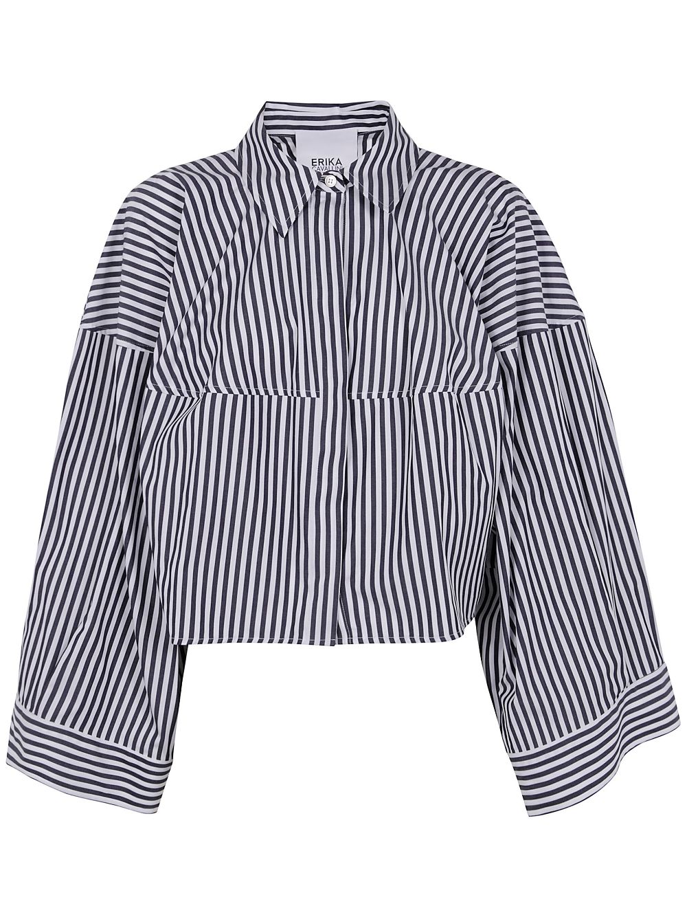 Erika Cavallini striped blouse - Blue