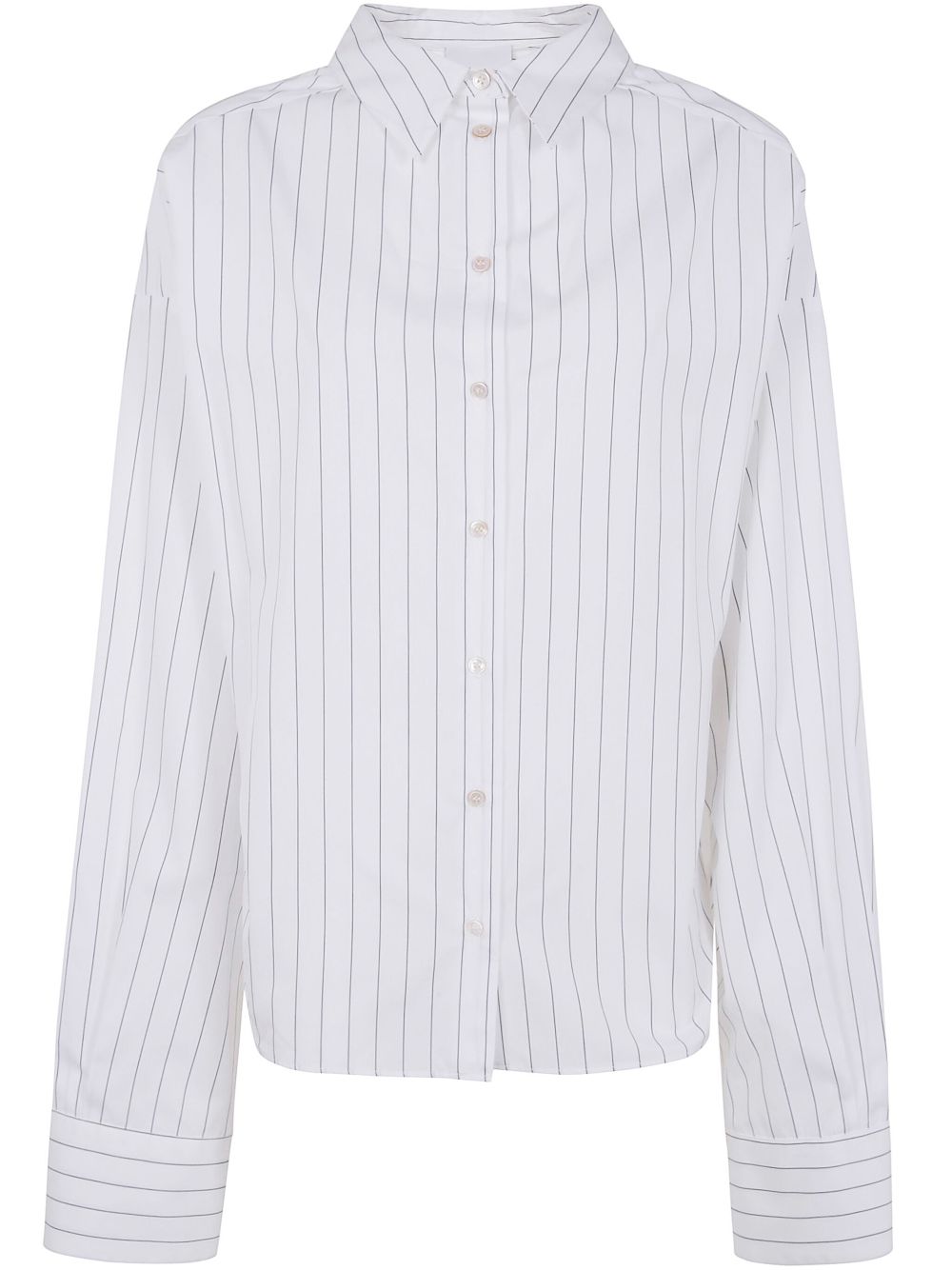 Erika Cavallini striped shirt - White