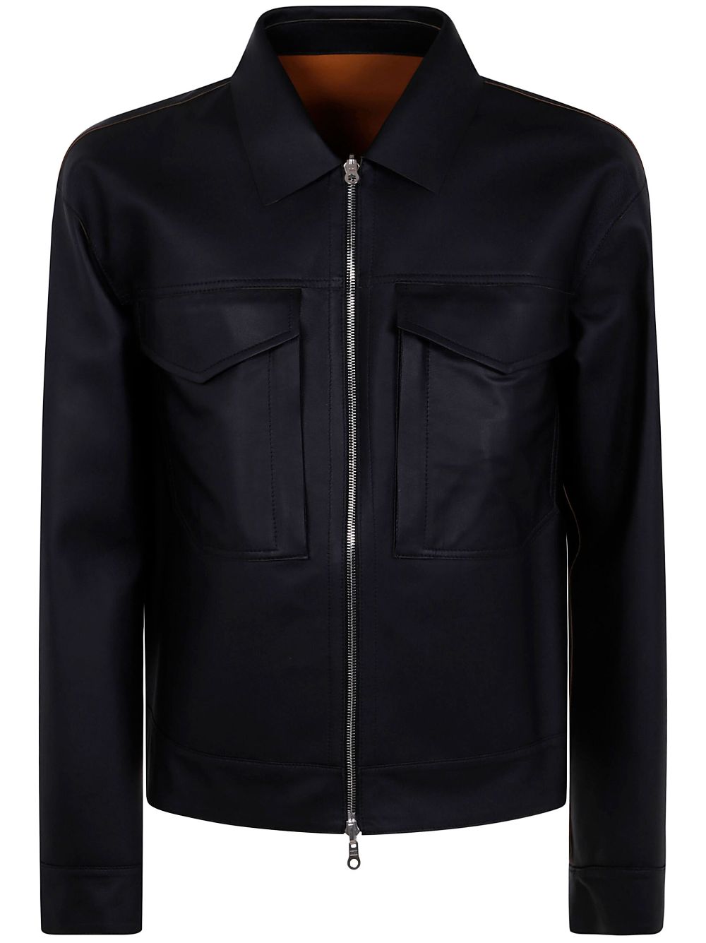 Desa Collection leather jacket - Black