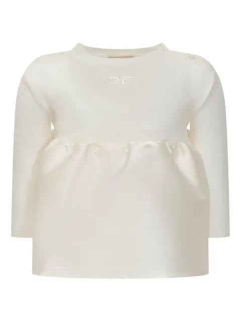 Elisabetta Franchi La Mia Bambina vestido de tafetán