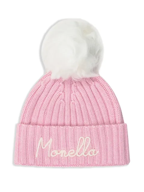 MC2 Saint Barth Kids logo beanie hat