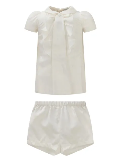 Emporio Armani Kids طقم فستان مزين بكرانيش