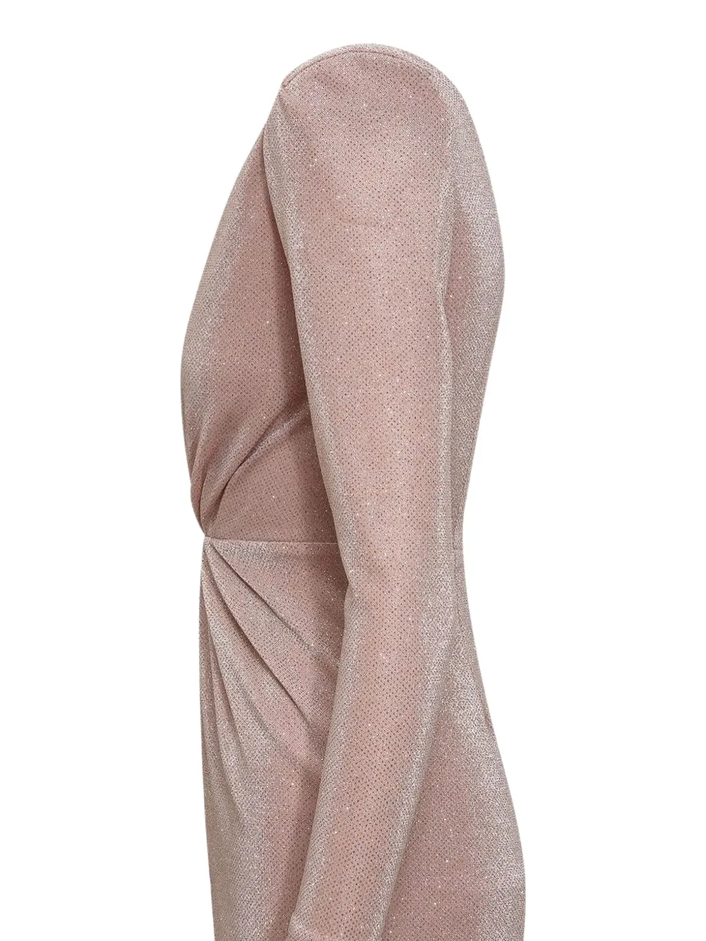 ACTUALEE Lurex mini-jurk Roze