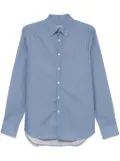 Canali checked shirt - Blue