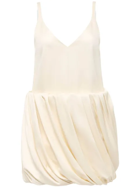 JW Anderson slip dress con dobladillo vuelto
