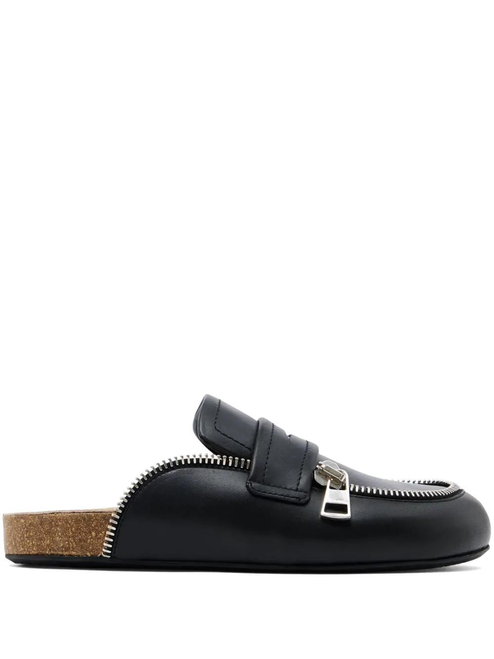 JW Anderson leather mules Black