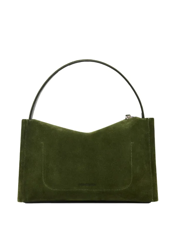 【関税込み】JW Anderson グリーン ミディアム Loafer バッグ JW Anderson Medium Loafer Shoulder Bag | Green | FARFETCH