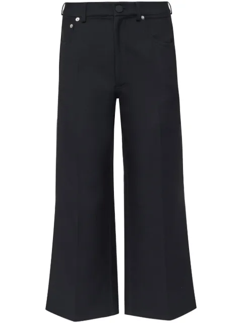 JW Anderson pantalones capri con bolsillos