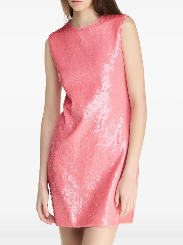 JW Anderson - Sequin Mini Shift Dress - Pink - 10 JW Anderson - Sequin Mini Shift Dress - Pink - 10