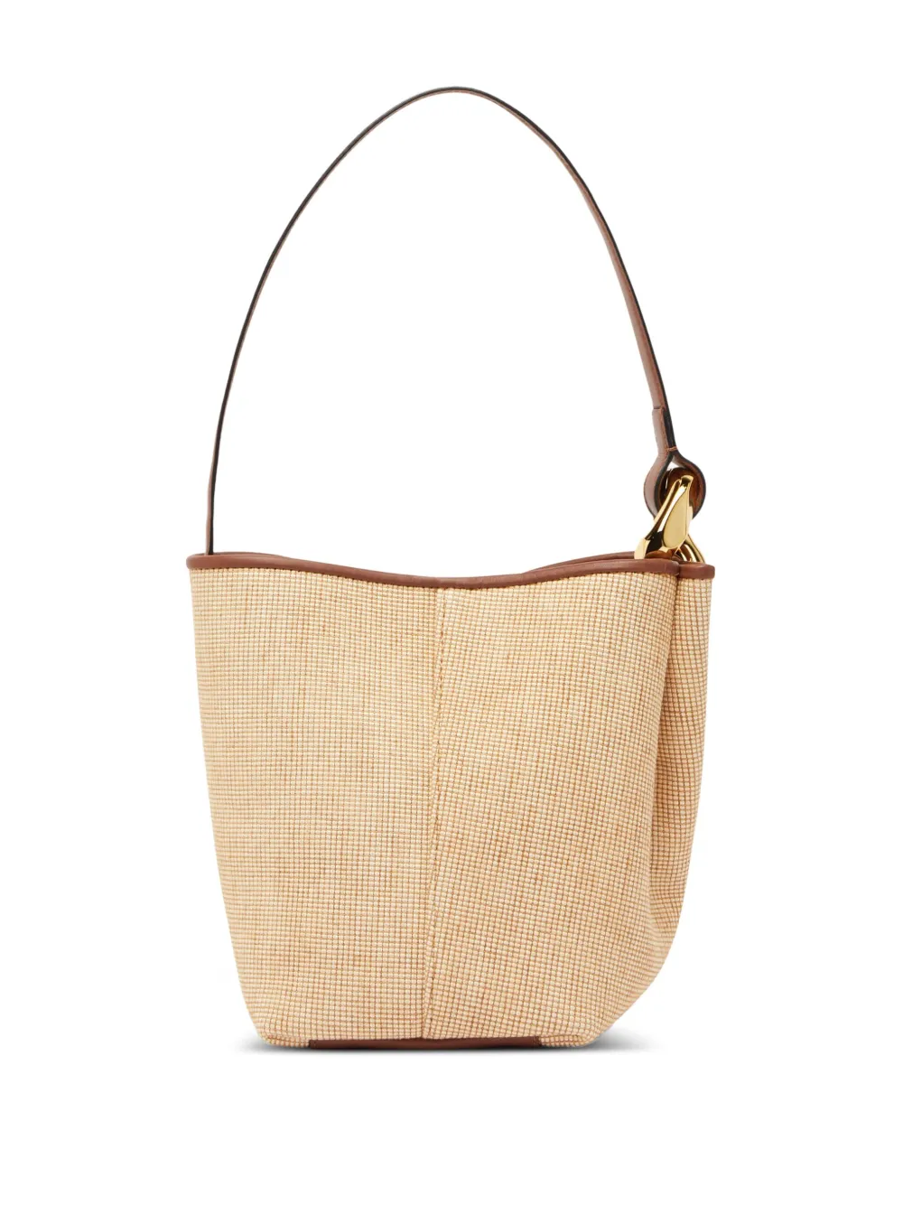 JW Anderson Kleine Corner bucket-tas - Beige