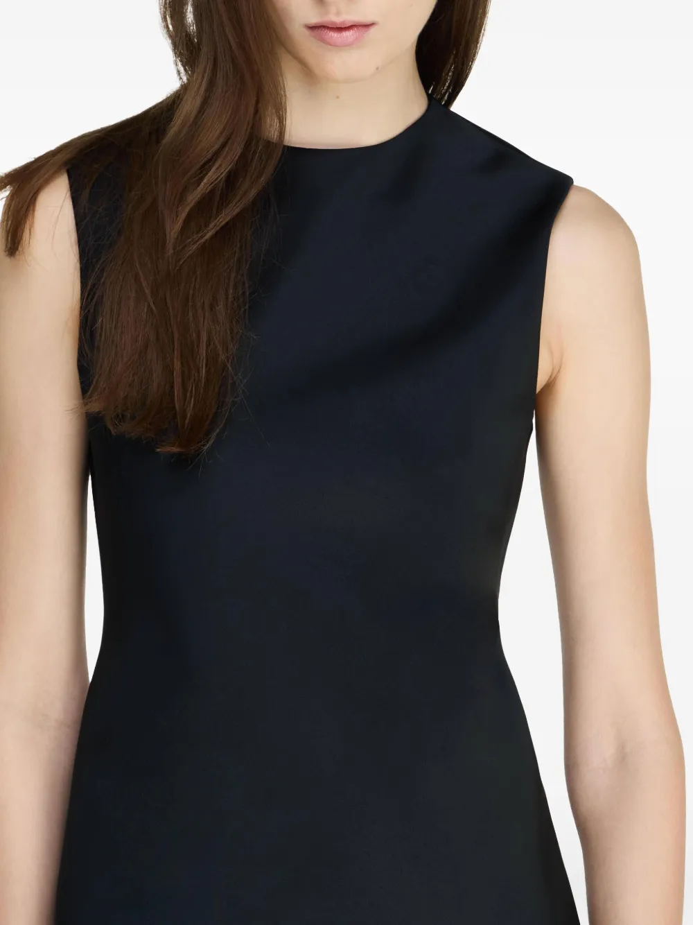 JW ANDERSON DENIM-TWILL MINI DRESS