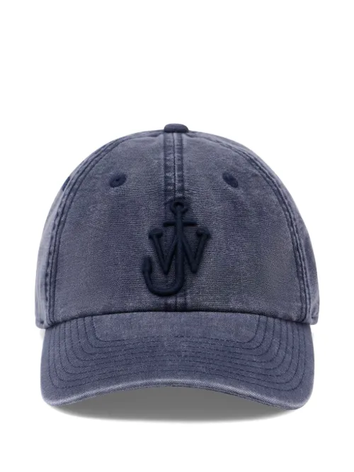 Casquette en coton à logo brodé - JW Anderson - Modalova