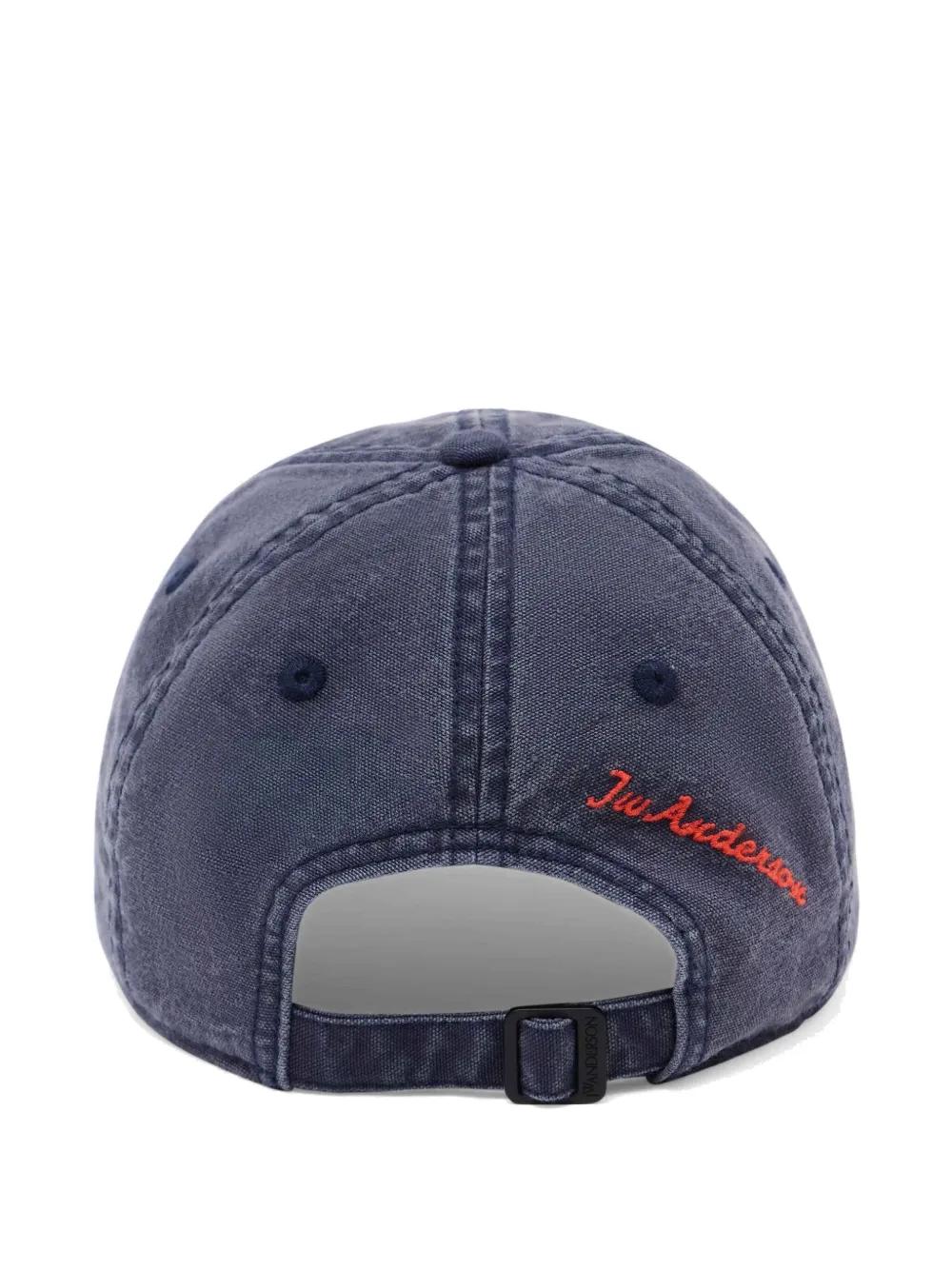 JW Anderson Honkbalpet met geborduurd logo - Blauw