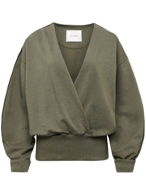 Sweat à design cache-cœur - JW Anderson - Modalova