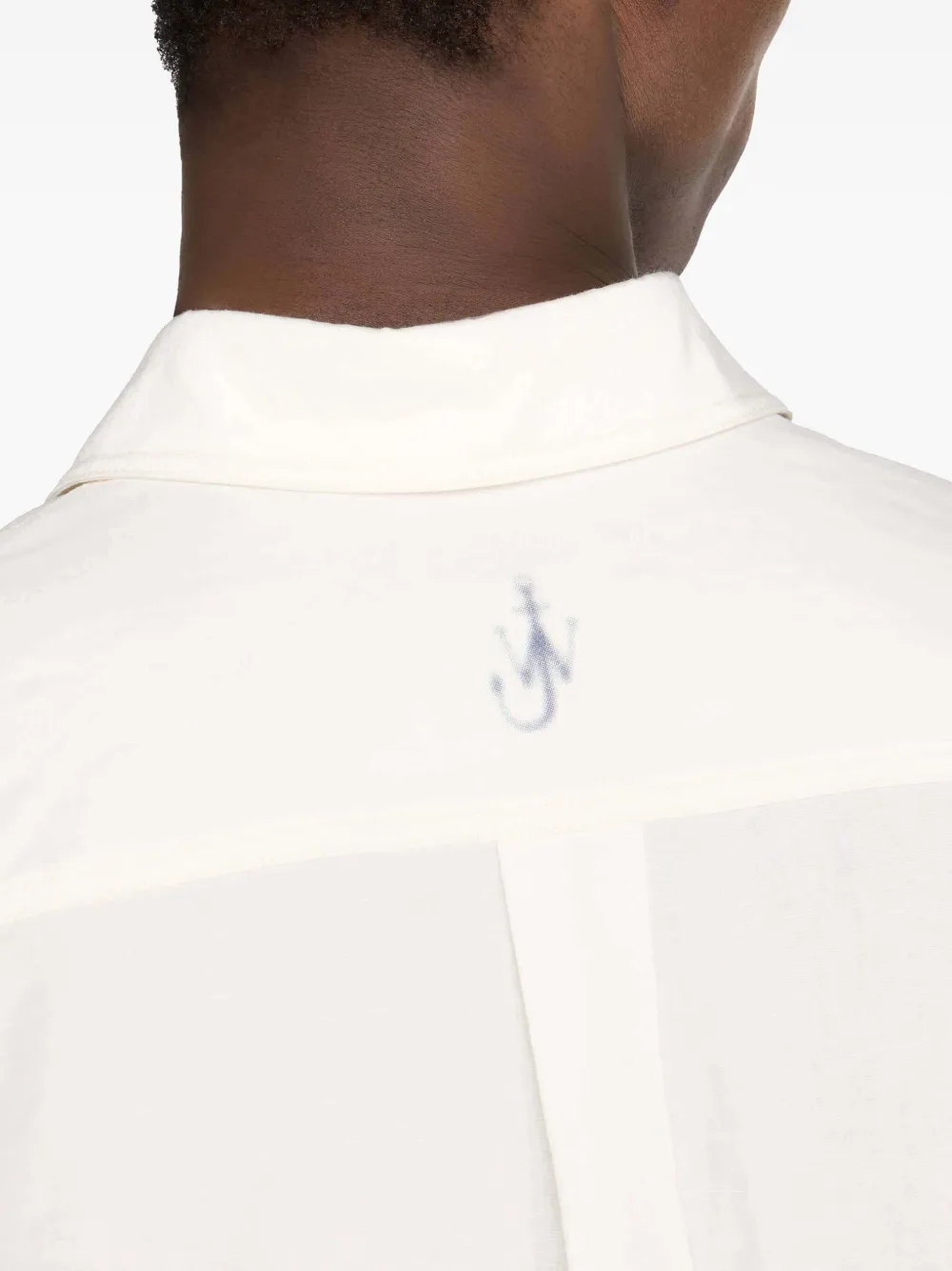 JW Anderson Shirt met print Beige