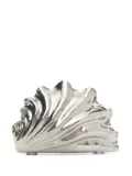 JW Anderson shell clutch - Silver