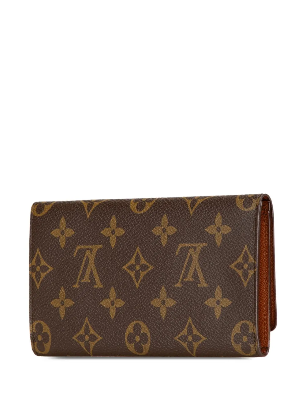Louis Vuitton Pre-Owned 1992 Monogram Porte Yen 3 Cartes lange portemonnee - Bruin