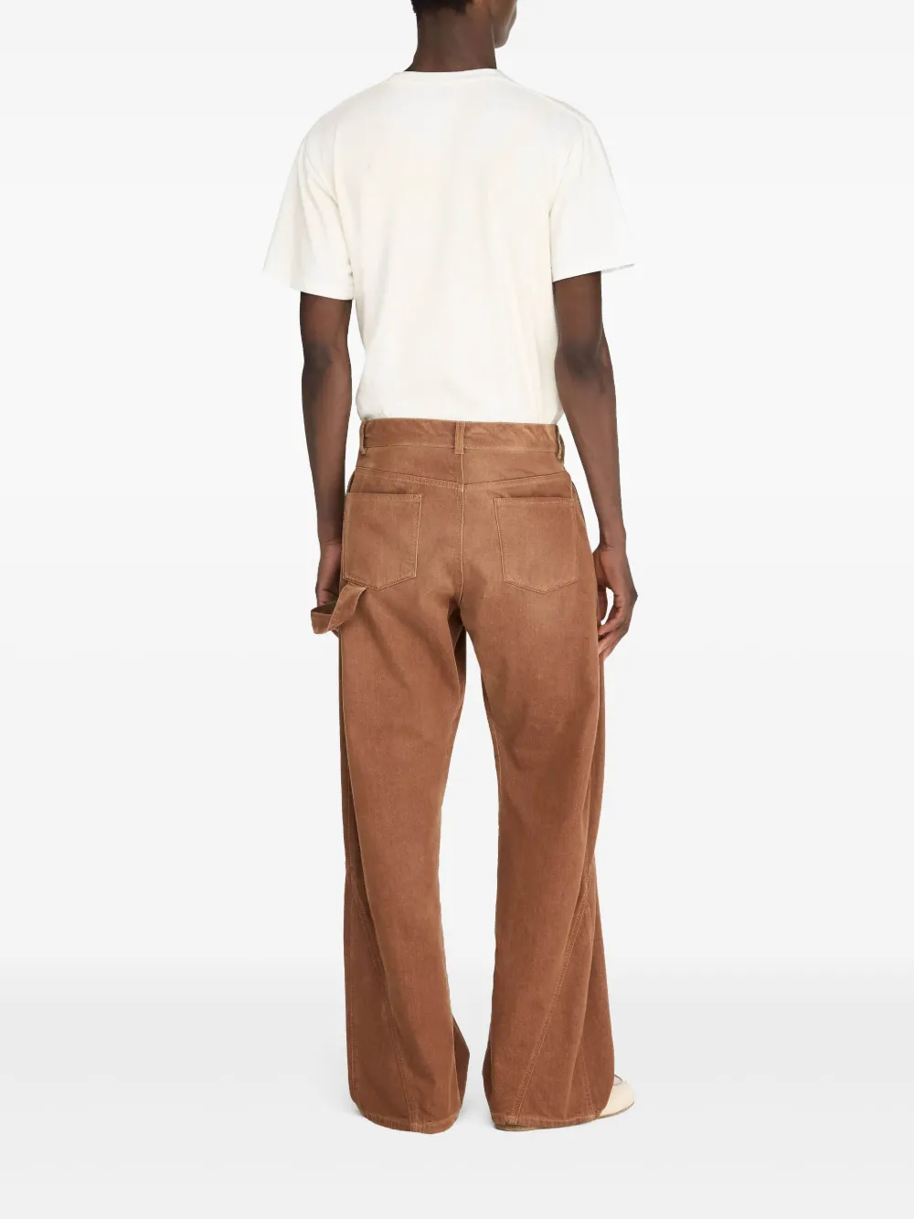 JW Anderson Twisted Workwear jeans Bruin