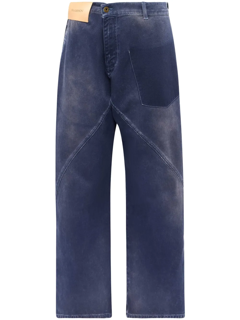 JW Anderson Twisted Workwear jeans Blauw