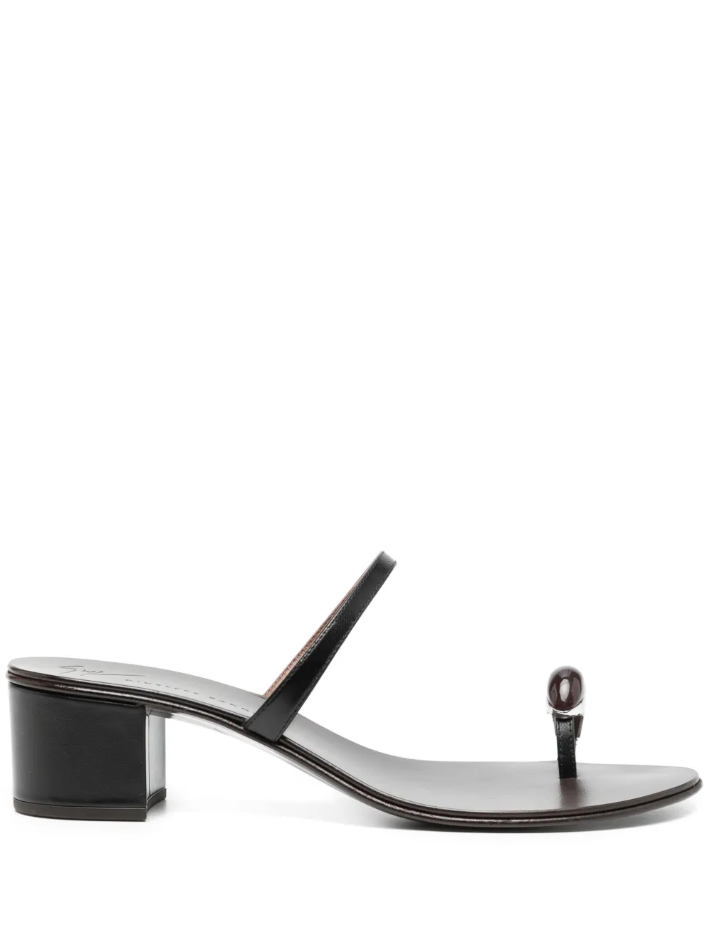 Giuseppe Zanotti slip-on style sandals | Brown | Image 1
