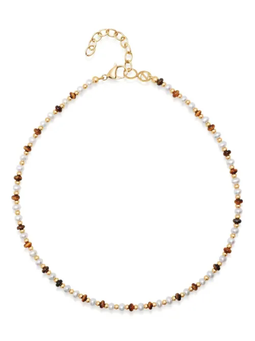 Collier ras-du-cou mini à perles - Nialaya Jewelry - Modalova