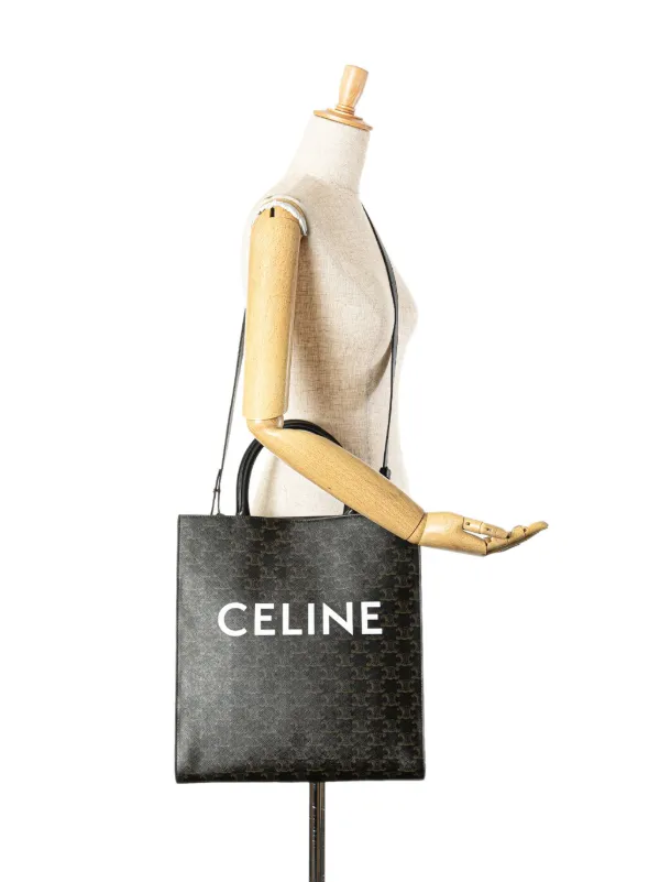 Céline Pre-Owned 2023 トリオンフ コーティングキャンバス 