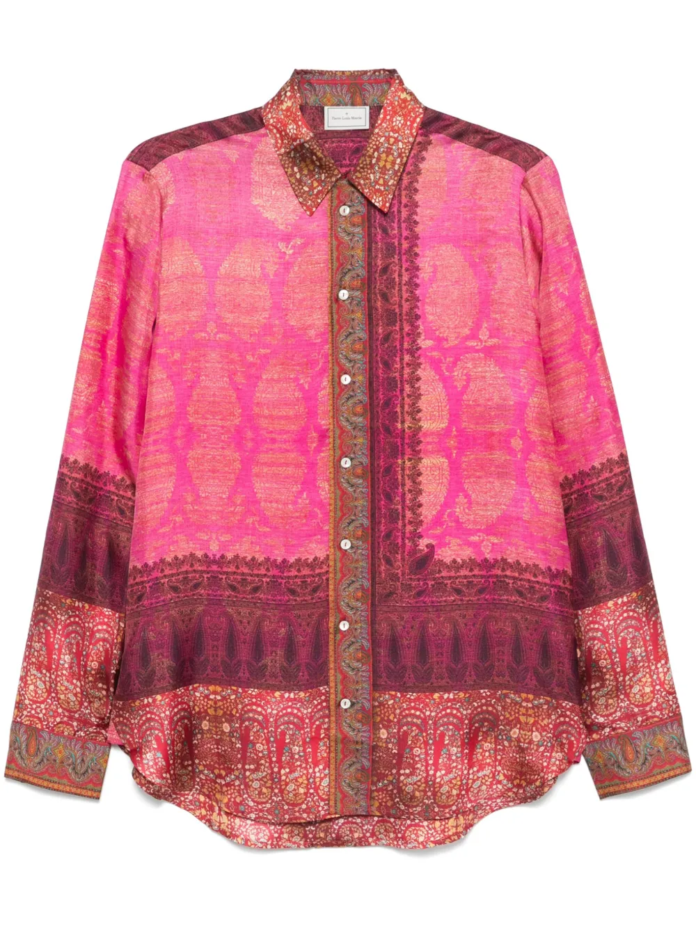 Pierre-Louis Mascia silk shirt