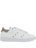 Kiton leather trainers - White