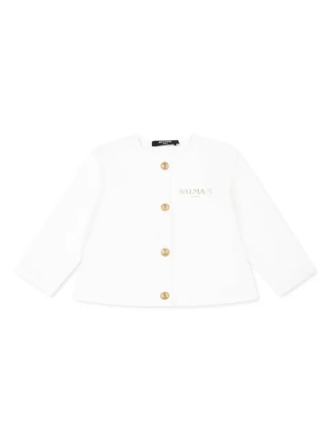 Balmain Kids كارديغان قطن