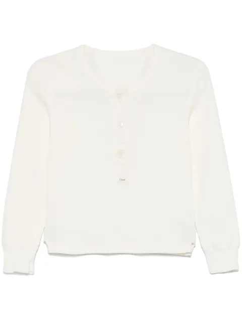 Chloé playera Henley