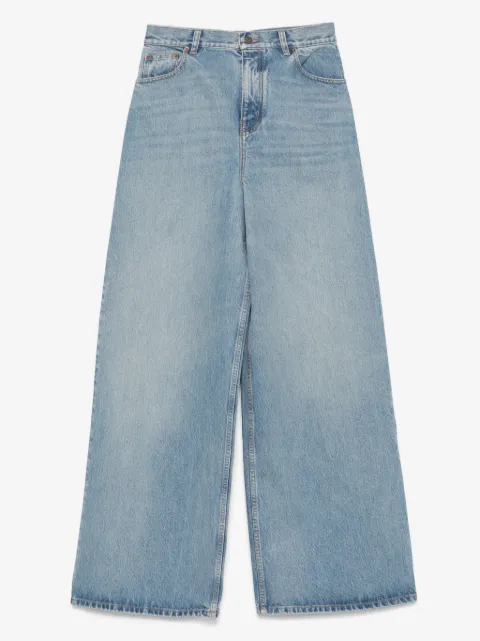 Chloé high-rise wide-leg jeans