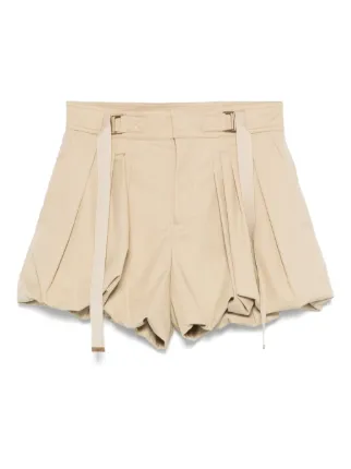 ボトムスその他 CHLOE Balloon shorts Chloé Mini Balloon Shorts In Cotton Gabardine | Chloé US