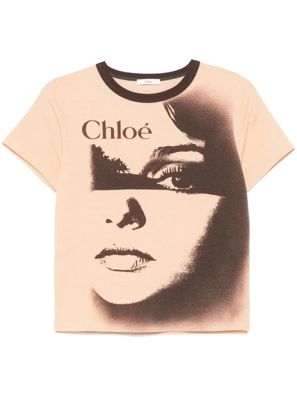 Chloé face print T-shirt