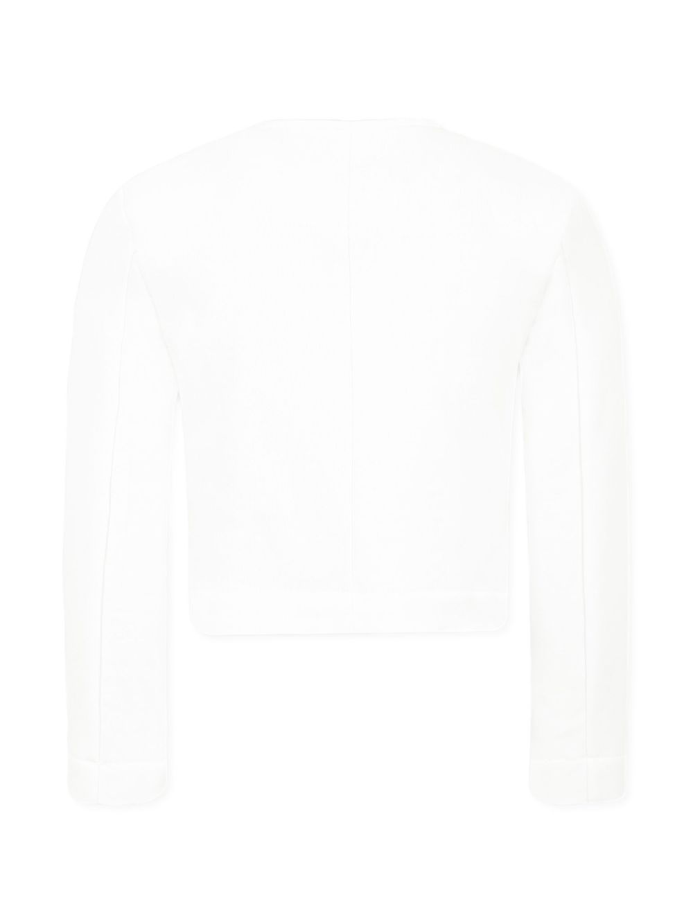 Balmain Kids logo-embroidered jacket - White