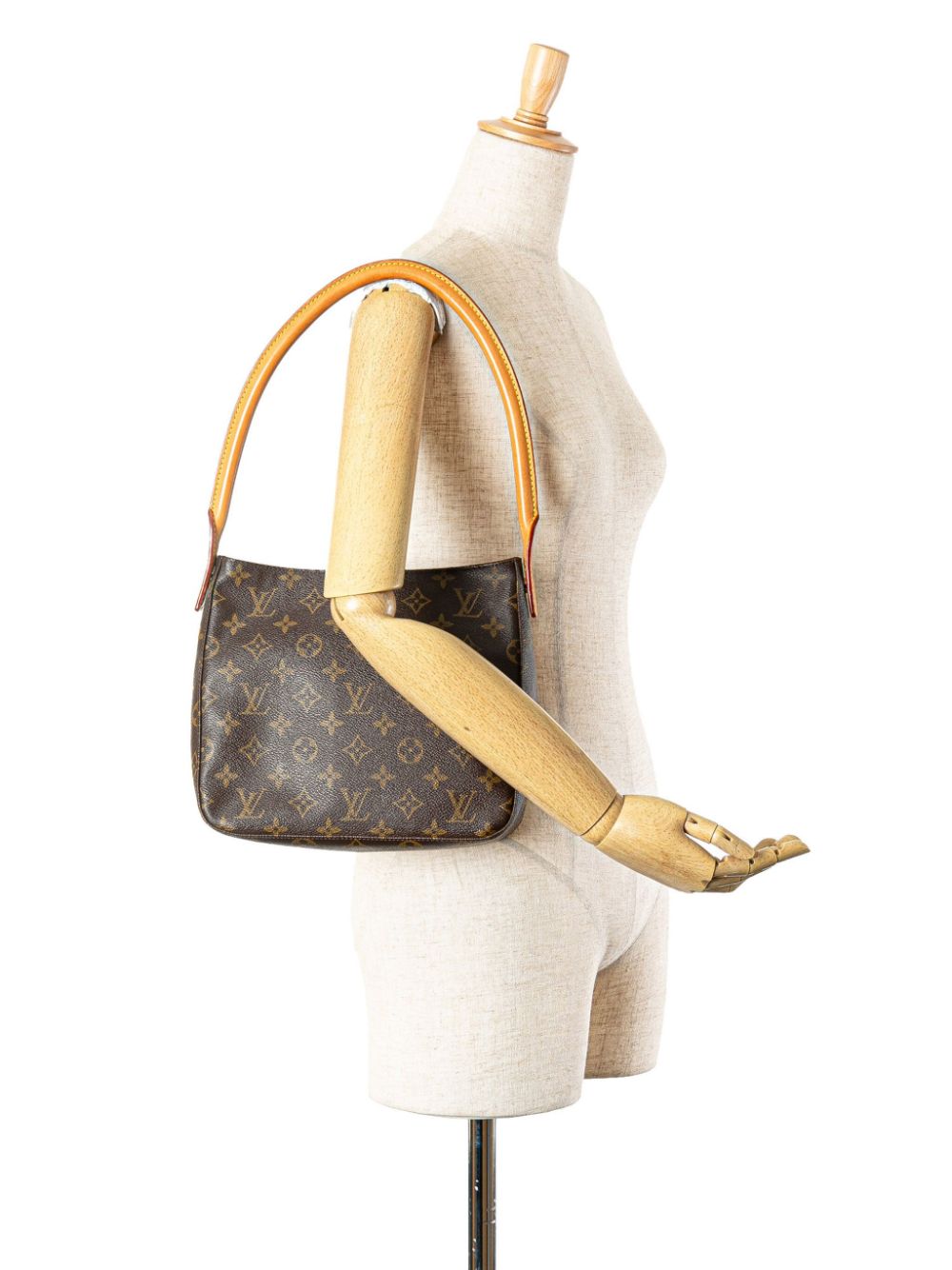 Louis Vuitton Pre-Owned 2002 Monogram Looping MM shoulder bag - Bruin