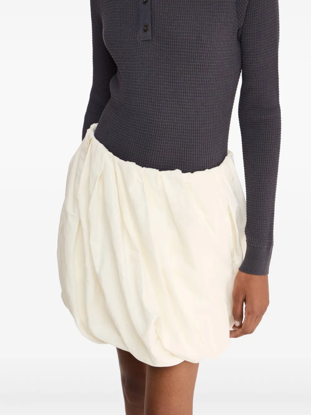 JW Anderson Mini-rok met col Beige
