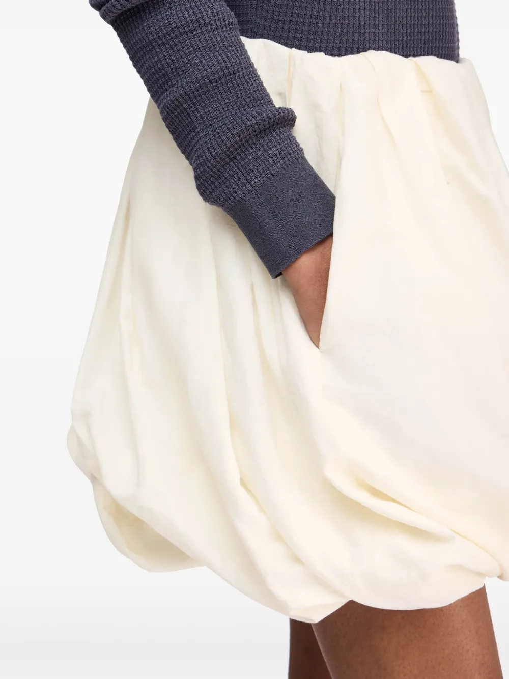 JW Anderson Mini-rok met col Beige
