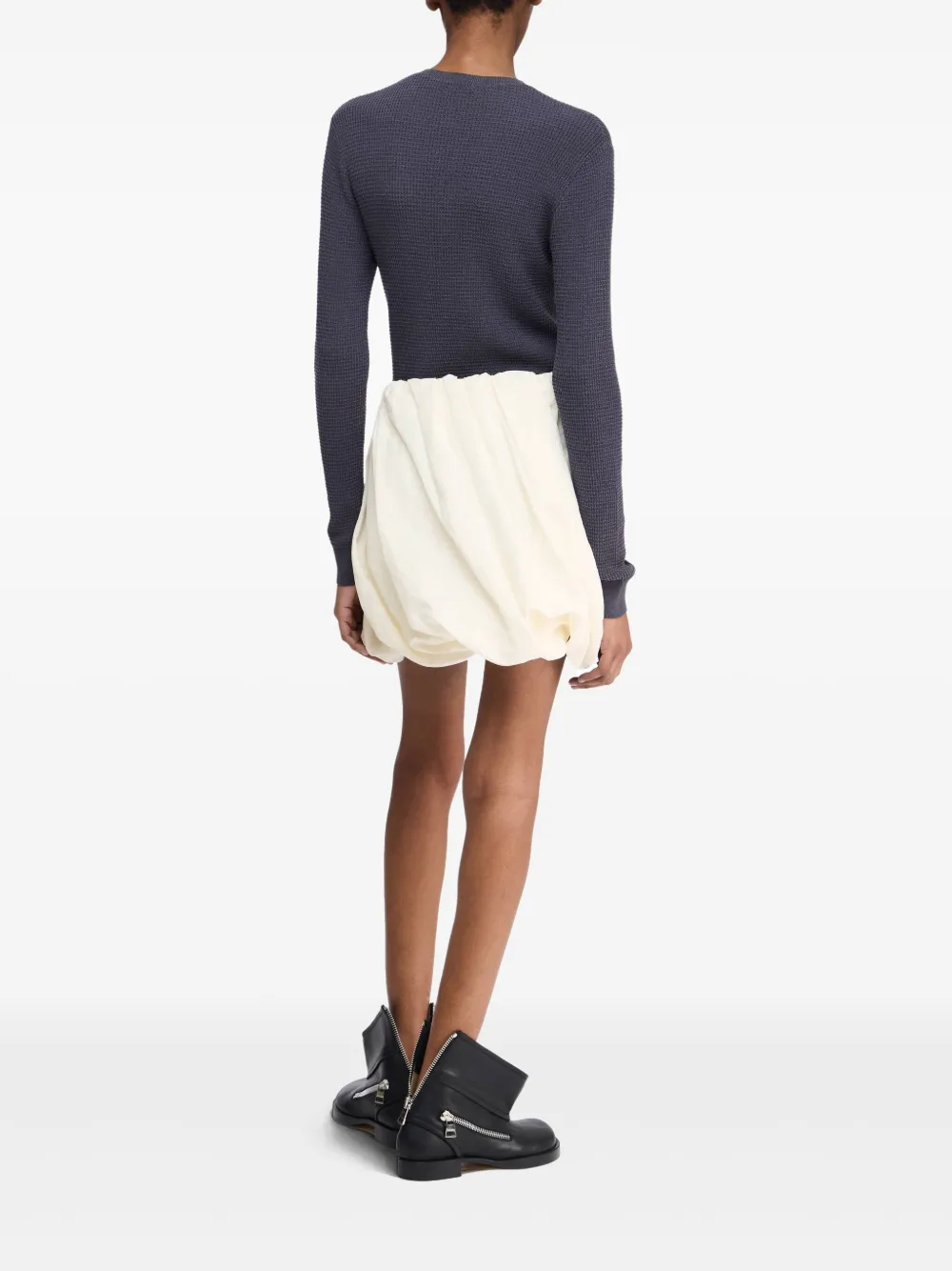 JW Anderson Mini-rok met col Beige