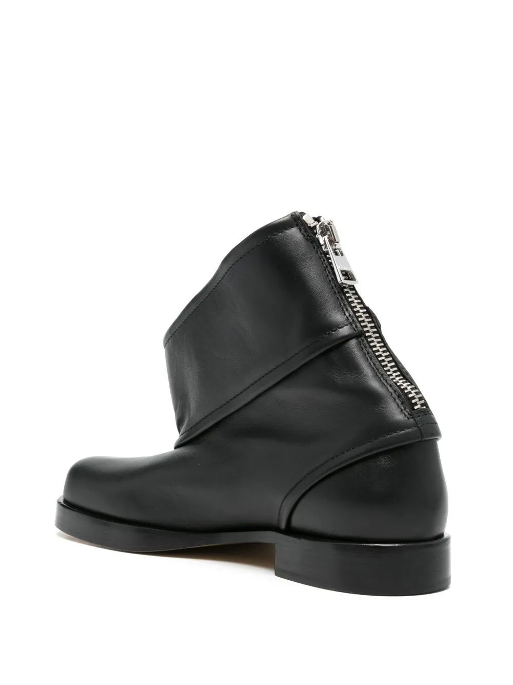  Jw Anderson Leather Ankle Boots - Black 