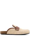 JW Anderson canvas mules - Neutrals