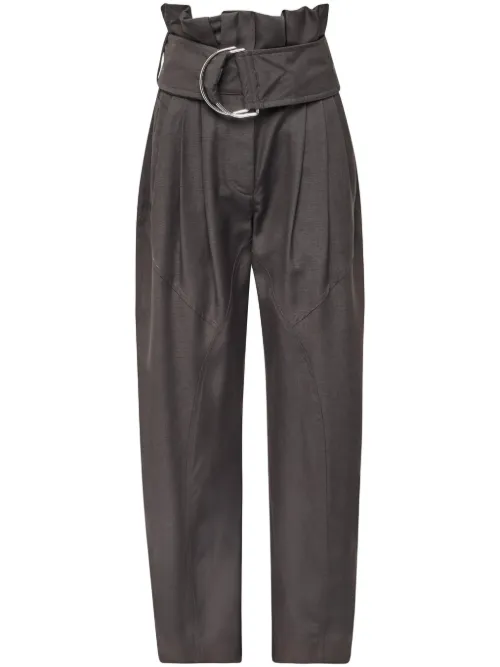 Pantalon fuselé à design froncé - JW Anderson - Modalova
