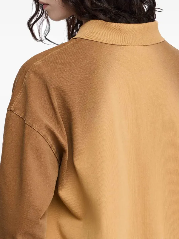 JW Anderson Long Sleeve Rugby Polo Shirt | Yellow | FARFETCH