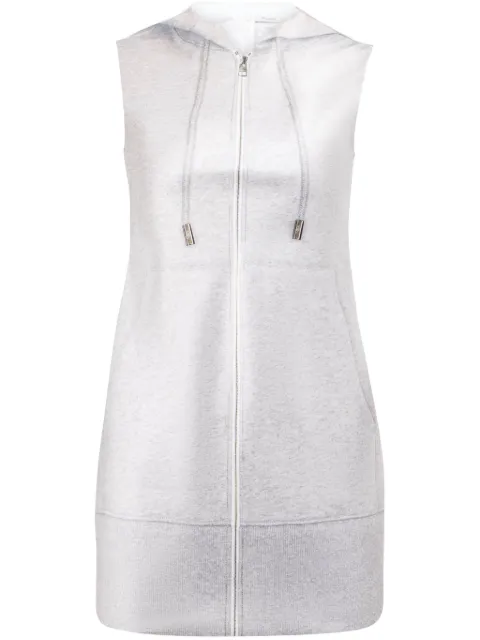 JW Anderson zipped hoodie mini dress