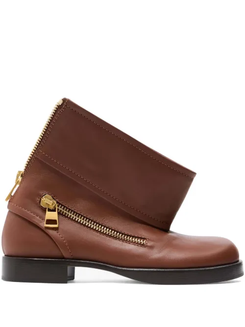 Bottines à détails de surpiqûres - JW Anderson - Modalova