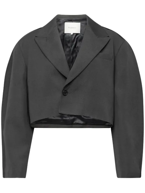 Blazer à coupe crop - JW Anderson - Modalova